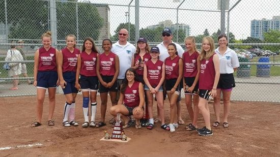 Congratulations Whitby Novice Girls Softball Team!